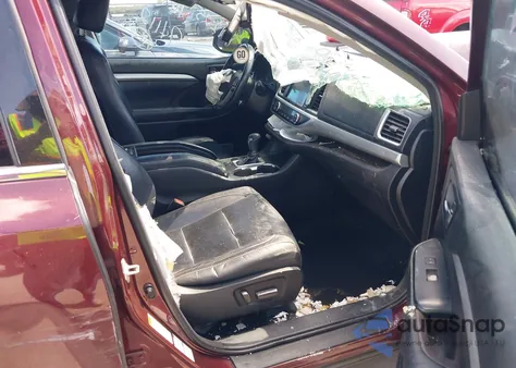 2018 Toyota Highlander Xle from USA, damaged, VIN 5TDJZRFH6JS844814